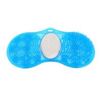 Masaje de pies para ayuda de baño, alfombrilla antideslizante profesional, ideal para baño, ducha, piedra pómez, exfoliante de pies