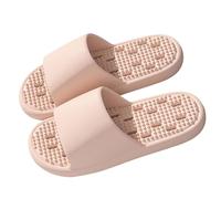 Masaje de pies Zapatillas de acupresión, masaje, zapatos para hombre y mujer, antideslizantes, sandalias, masajeador de pies para fascitis plantar, alivia la fatiga, promueve la circulación sanguínea