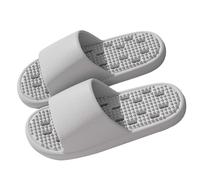 Masaje de pies Zapatillas de acupresión, masaje, zapatos para hombre y mujer, antideslizantes, sandalias, masajeador de pies para fascitis plantar, alivia la fatiga, promueve la circulación sanguínea