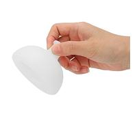 Masaje de Tambor a Presión, Taza de Esputo de Palma, Flema de Silicona, Palmaditas para Eructar, Extracción de Ayudante de Digestión, Taza de Palma(Blanco)
