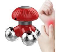 Masaje De Vibración Portátil,Rodillo De Masaje De Diseño De Hongo,Dispositivo Corporal Portátil | Para Hombres, Mujeres Y Adultos, Colo, Mano, Hombro, Pies Y Espalda