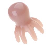 Masaje portátil del cuero cabelludo calamar cabeza masaje peine puntos de presión herramienta de masaje 8 tentáculos arañazos herramientas de masaje unisex