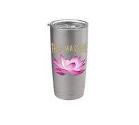Masaje tailandés, practicante de masaje tailandés, masajista tailandés Vaso térmico de acero inoxidable de doble pared