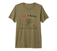 Masaje tailandés practicante/diseño de Masaje tailandés Principiante Camiseta Premium