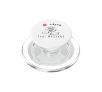 Masaje tailandés practicante/diseño de Masaje tailandés Principiante PopSockets PopGrip para MagSafe