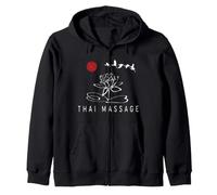 Masaje tailandés practicante/diseño de Masaje tailandés Principiante Sudadera con Capucha