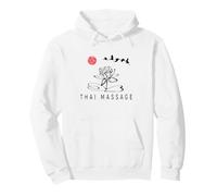 Masaje tailandés practicante/diseño de Masaje tailandés Principiante Sudadera con Capucha