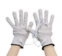 Masajeador 1 Par Guantes De Masaje Conductivo Con Cable Para Decenas Máquinas De Cuidado De La Salud Acupuntura Eléctrica Fisioterapeuta Masajeador