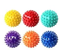 masajeador 6 Unids/Set Pvc Bola De Masaje Trigger Point Sport Fitness Mano Dolor De Pie Alivio Del Estrés Muscle Relax Ball Bola De Fisioterapia Portátil