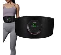 Masajeador abdominal para bajar de peso - estimulador de cintura abdominal recargable con 18 niveles de intensidad y 6 modos de masaje | Dispositivo de modelado inteligente para reducir la celulitis