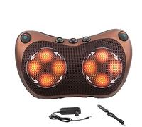 masajeador Almohada De Masaje Para El Hogar Para El Automóvil Cabeza Cervical Masajeador De Cuello Masaje Shiatsu Cuello Volver Cintura Cuerpo Eléctrico Cojín