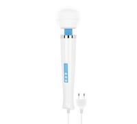 Masajeador Azul My Magic Wand (6 niveles de vibración) Masajeador para mujeres: barra de masaje, motor potente y extremadamente silencioso, masajeador para músculos, el masajeador más fuerte de Europa