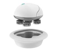 Masajeador Cabeza Eléctrico Inalámbrico, UMARIE Masaje de Cuero Cabelludo con 96 Nodos para Estimular el Crecimiento del Cabello, Masajeador Recargable Impermeable para el Cuerpo