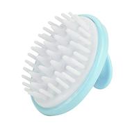 Masajeador corporal, tamaño pequeño, conveniente para limpiar, cómodo diseño suave, delicada mano de obra, cepillo de champú, respetuoso con el medio ambiente para la oficina en(green)