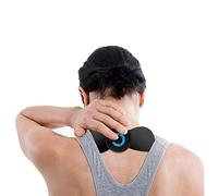 Masajeador corporal Therapys Recuperación Muscular Masaje Percusión Vibración Fitness & Yoga Equipo Preparación Física Artes Marciales (Black, One Size)