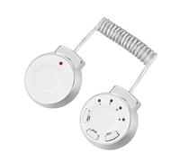 Masajeador corporal USB portátil Belly Arm Leg Fat Burning Machine con 2 almohadillas para quemar grasa