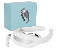 Masajeador cuello, masaje eléctrico plegable, calefacción, columna cervical, herramienta para aliviar el dolor, cuidado la salud para el cuello y la espalda con calor, almohada para amasar 3D (1#)