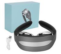 Masajeador cuello, masaje eléctrico plegable, calefacción, columna cervical, herramienta para aliviar el dolor, cuidado la salud para el cuello y la espalda con calor, almohada para amasar 3D (2#)