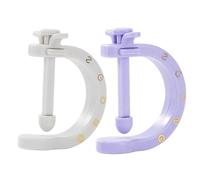 Masajeador de acupuntura, herramienta de acupuntura, clips de alivio de migraña, clips de masaje portátiles de plástico, clips de masaje de boca de tigre, herramienta de masaje de punto de presión