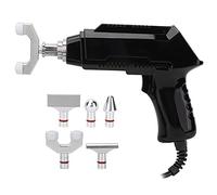 Masajeador de ajuste quiropráctico, herramienta de ajuste de ajuste quiropráctico de 6 niveles, pistola de ajuste quiropráctica resistente al calor para ajustar la vértebración y el tórax(EU)