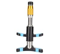 Masajeador de Ajuste Quiropráctico, Herramienta de Ajuste Quiropráctico Profesional de Acero Inoxidable Resistente a la Corrosión para Hombres Y Mujeres para el Hogar(oro)