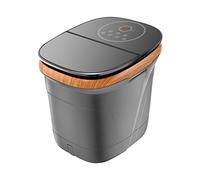 Masajeador de Baño de Spa para Pies con Calentamiento Rápido, Rodillo de Disco/Masajeador de Dedal, Remojo de Pies con Control Táctil de Temperatura Digital Ajustable en el Tiempo, Alivio Del Estrés d