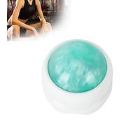 Masajeador de bolas, Bola de masaje de relajación muscular Bola de masaje manual Base blanca para mano para pierna para cuello para recuperación de masajes(Esmeralda)