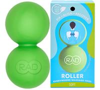 Masajeador de bolas RAD Roller Soft Peanut - Bola de masaje de cacahuete suave/de baja densidad - Liberaci n miofascial para espalda, pies, cuell