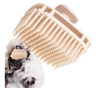 Masajeador de cabello para el cuero cabelludo, cepillo de champú para el cuero cabelludo,Cepillo para fregar el cabello | Masajeador de cabeza cuadrada para hombres y mujeres, cepillo de champú para c