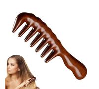 Masajeador de cabelludo - Peine para el cabelludo | Peine de madera natural | Peine para el cabello para masaje natural del cabelludo | Cómodo masajeador de cabeza para cuello, manos