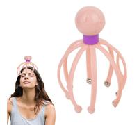 Masajeador de cabelludo - Rascador de pelo manual con garra de pulpo para relajación profunda y reducción del estrés, masajeadores manuales para cabelludo, masajeador de cap