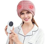 Masajeador De Cabeza De Compresión De Aire para El Cuero Cabelludo para Aliviar El Dolor De Cabeza, Migraña,Diadema De Presión De Aire, Máquina De Masaje De Cabeza para Circulación Sanguínea Relajan
