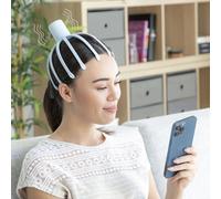 Masajeador de cabeza recargable InnovaGoods Helax TU Unisex