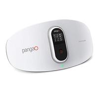 Masajeador de Cintura Inteligente Ajuste 3D Masajeador de Pulso Eléctrico Dolor de Espalda Calentador de Espalda Envoltura de Cinturón con Infrarrojos (white)