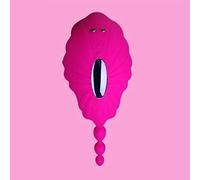 Masajeador de clítoris con vibrador invisible, vibrador de balas remoto inalámbrico con vibrador portátil y estimulación del clítoris, vibrador de mariposa Sexualwellness Sex Toy para mujeres,Pink