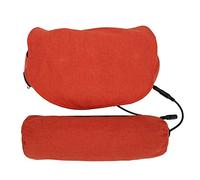 Masajeador de cuello Almohada de masaje eléctrica Dispositivo calefactado para el cuello para el hombro, la cintura, el alivio del dolor muscular(EU PLUG)