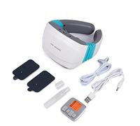 Masajeador de cuello electromagnético de pulso, masaje de cuello de tejido profundo con calor, masajeador de cuello inalámbrico portátil para aliviar el dolor muscular cervical, fatiga para casa,