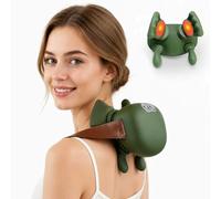 Masajeador de cuello, masajeador de cuello con calor, masajeador de cuello 3D, masajeador Shiatsu, para hombros, regalos para papá mamá