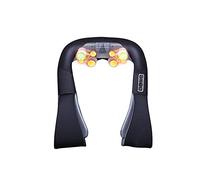 Masajeador de cuello,Masajeador para espalda y hombros Masaje Shiatsu cervical con calor, masaje profundo para relajar dolor de los músculos, libera las manos, uso para hogar, oficina y coche