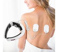 Masajeador de Cuello, Pulso Eléctrico Masajeador de Cuello Magnético Tratamiento de Vértebras Cervicales Relajación de Hombros
