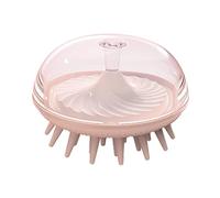Masajeador de cuero cabelludo con champú de medusas - Cepillo exfoliante de mano para cuero cabelludo,Bonito depurador de cuero cabelludo con cerdas de silicona suave para cabello liso húmedo, Maodom