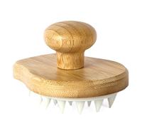 Masajeador de cuero cabelludo para ducha, cepillo de masaje para el cabello, cepillo de masaje de madera Hir Scrubber Salp, dimensión de ingeniería humana, peine de masaje de cabello húmedo para todos