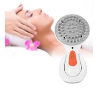 Masajeador de cuero cabelludo para el crecimiento del cabello, Cepillo de masaje eléctrico Cabeza Vibración impermeable Cabello del cuero cabelludo Fregadora para el estrés Alivio del peine