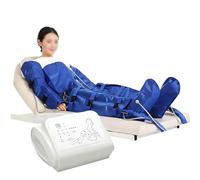 Masajeador de cuerpo completo para presoterapia, masaje de cuerpo completo, drenaje linfático, circulación y relajación muscular, 16 bolsas de aire, masajeador neumático, máquina de presoterapia.