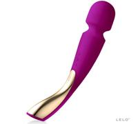 Masajeador de Cuerpo Premium Recargable LELO Smart Wand 2 Negro, Talla 30.4 cm x 8 cm x 6 cm , Poids 1.410 Kg, Colores Púrpura