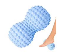 Masajeador de doble - Bola de rodillos para entrenamiento con masaje de maní |. Equipo de ejercicio doméstico, herramienta de masaje de pies para muslos, piernas, hombros, brazos, cor