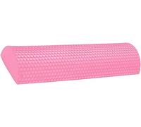 Masajeador de espuma de alta densidad con bloques suaves para espalda, piernas y cuerpo para automasaje de punto de activación y alivio de tensión muscular (rosa, 30 cm)