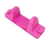 Masajeador de Flexión de Cadera de 2 Piezas, Masajeador Ajustable para Aliviar el Dolor en la Parte Inferior de la Espalda para Mujeres, Gimnasio (morado y rosa)