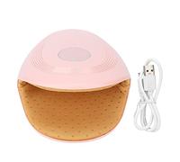 Masajeador De Mano, Masajeador De Mano Recargable, Masajeador De Mano Eléctrico Inalámbrico Con Compresión, Máquina De Masaje Shiatsu Con Calor(rosado)