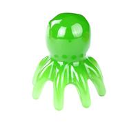 Masajeador de mano para pulpos, cuero cabelludo, 8 tentáculos, herramientas de masaje para raspar, cabeza, cuerpo, relajante, puntos de activación, herramienta de masaje, pulpos, peine masajeador de